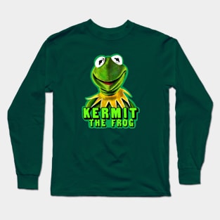 Fan Art- Kermit Illustration Long Sleeve T-Shirt